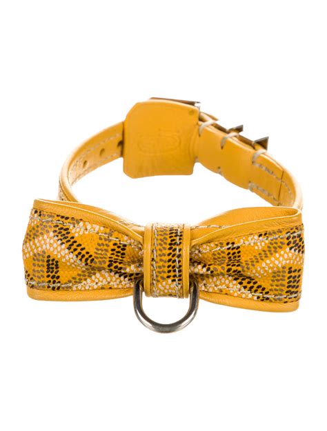 faux goyard dog collar|Collars .